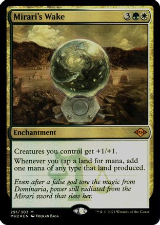 Mirari's Wake (Foil Etched) (MH2-291) [Modern Horizons 2] Foil MTG Single Wizards of the Coast