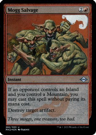Mogg Salvage (Foil Etched) (MH2-282) [Modern Horizons 2] Foil MTG Single Wizards of the Coast