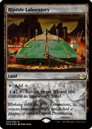 Riptide Laboratory (Foil Etched) (MH2-303) [Modern Horizons 2] Foil MTG Single Wizards of the Coast