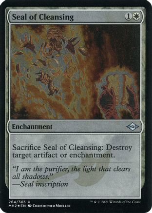 Seal of Cleansing (Foil Etched) (MH2-264) [Modern Horizons 2] Foil MTG Single Wizards of the Coast