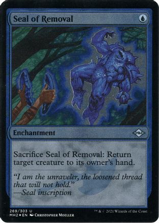 Seal of Removal (Foil Etched) (MH2-269) [Modern Horizons 2] Foil MTG Single Wizards of the Coast
