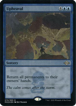 Upheaval (Foil Etched) (MH2-270) [Modern Horizons 2] Foil MTG Single Wizards of the Coast