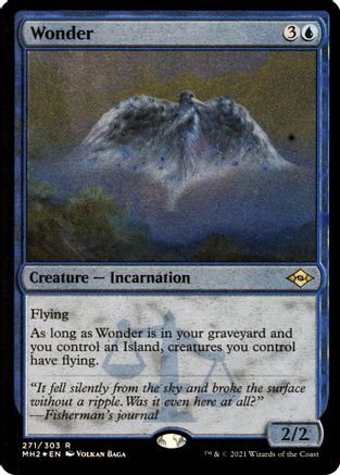 Wonder (Foil Etched) (MH2-271) [Modern Horizons 2] Foil MTG Single Wizards of the Coast