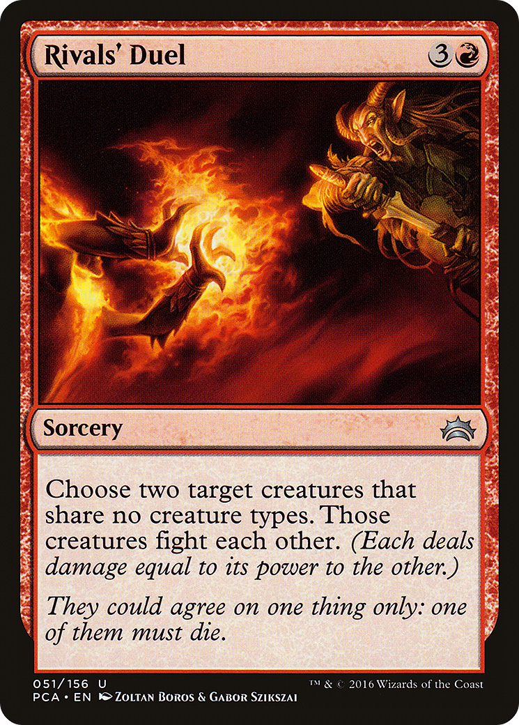 Rivals' Duel (PCA-051) [Misc] Planechase Anthology MTG Single Wizards of the Coast