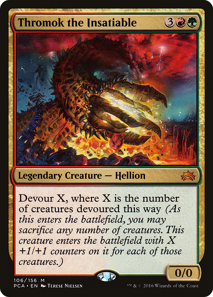 Thromok the Insatiable (PCA-106) [Misc] Planechase Anthology MTG Single Wizards of the Coast