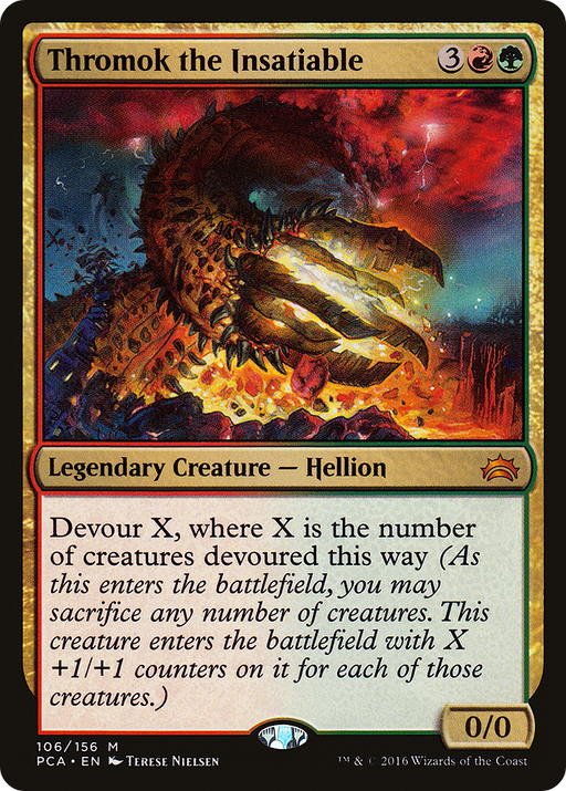 Thromok the Insatiable (PCA-106) [Misc] Planechase Anthology MTG Single Wizards of the Coast