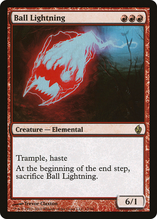 Ball Lightning (PD2-012) [Misc] Premium Deck Series: Fire and Lightning Foil MTG Single Wizards of the Coast