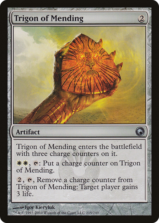 Trigon of Mending (SOM-215) [Scars of Mirrodin] MTG Single Wizards of the Coast