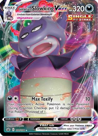Galarian Slowking VMAX (100/198) Holofoil [SWSH: Chilling Reign] Pokemon Single Pokémon