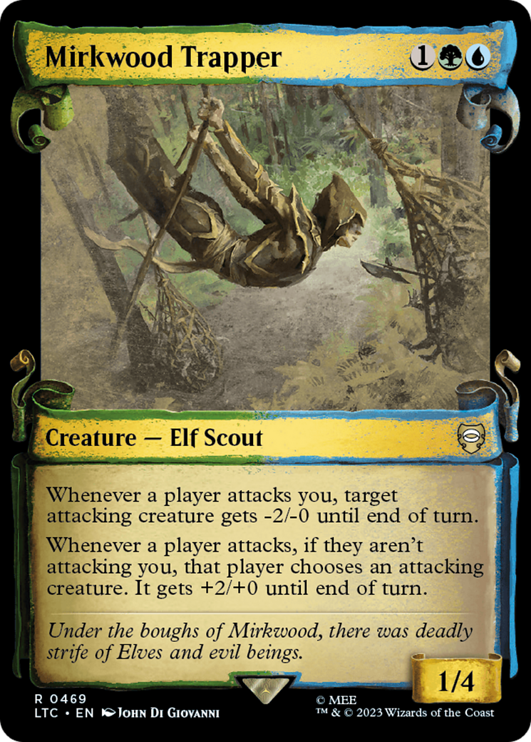 Mirkwood Trapper (LTC-469) [Tales of Middle-earth Commander] (Showcase) MTG Single Wizards of the Coast