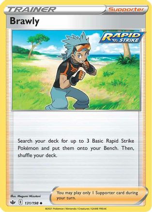 Brawly (131/198) [SWSH: Chilling Reign] Pokemon Single Pokémon