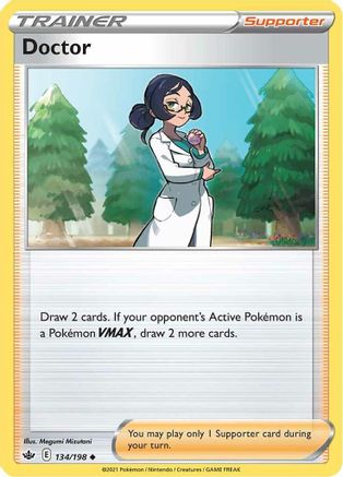 Doctor (134/198) [SWSH: Chilling Reign] Pokemon Single Pokémon