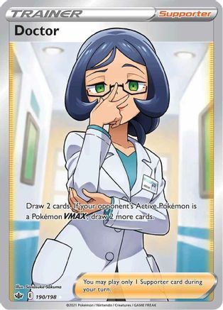 Doctor (Full Art) (190/198) Holofoil [SWSH: Chilling Reign] Pokemon Single Pokémon