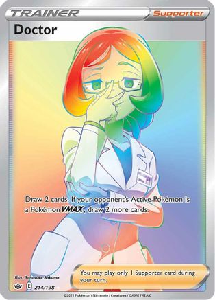 Doctor (Secret) (/198) Holofoil [SWSH: Chilling Reign] Pokemon Single Pokémon