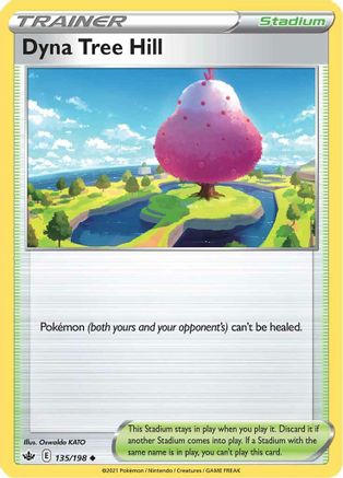 Dyna Tree Hill (135/198) [SWSH: Chilling Reign] Pokemon Single Pokémon