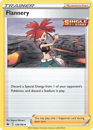 Flannery (139/198) [SWSH: Chilling Reign] Pokemon Single Pokémon