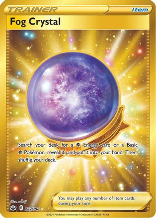 Fog Crystal (Secret) (227/198) Holofoil [SWSH: Chilling Reign] Pokemon Single Pokémon