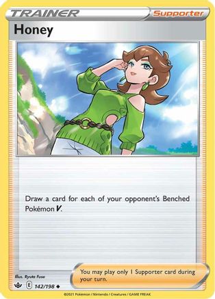 Honey (142/198) [SWSH: Chilling Reign] Pokemon Single Pokémon