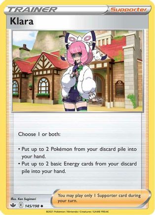 Klara (145/198) [SWSH: Chilling Reign] Pokemon Single Pokémon