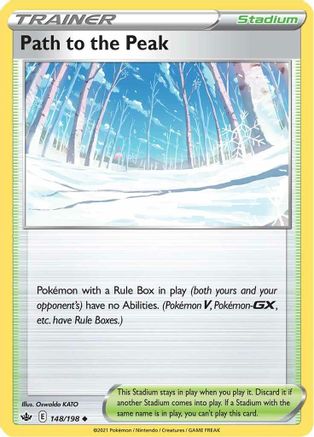 Path to the Peak (148/198) Reverse Holofoil [SWSH: Chilling Reign] Pokemon Single Pokémon
