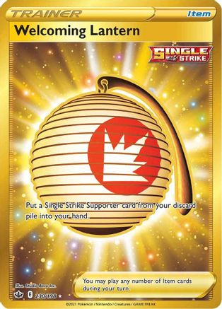 Welcoming Lantern (Secret) (230/198) Holofoil [SWSH: Chilling Reign] Pokemon Single Pokémon