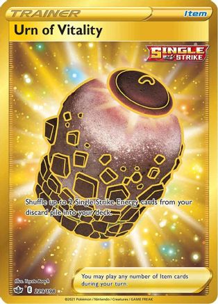 Urn of Vitality (Secret) (229/198) Holofoil [SWSH: Chilling Reign] Pokemon Single Pokémon
