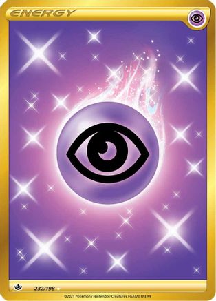 Psychic Energy (Secret) (232/198) Holofoil [SWSH: Chilling Reign] Pokemon Single Pokémon
