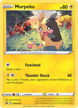 Morpeko - SWSH116 (SWSH116/307) Holofoil [Promos: SWSH Promo Cards] Pokemon Single Pokémon