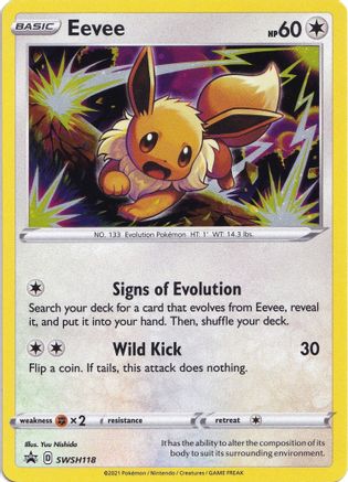 Eevee - SWSH118 (SWSH118/307) Holofoil [Promos: SWSH Promo Cards] Pokemon Single Pokémon