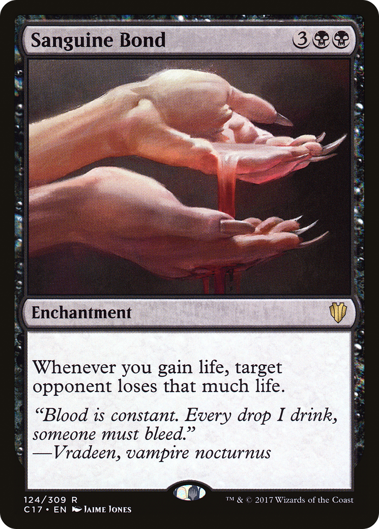 Sanguine Bond (C17-124) [Commander 2017] MTG Single Wizards of the Coast
