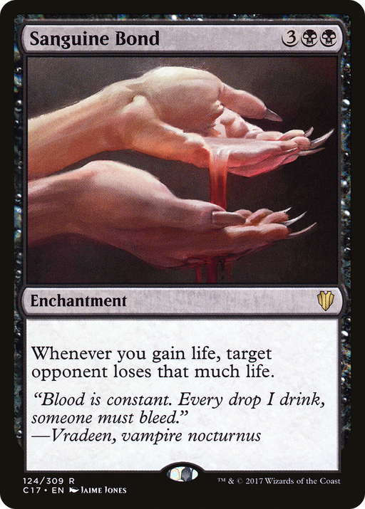 Sanguine Bond (C17-124) [Commander 2017] MTG Single Wizards of the Coast