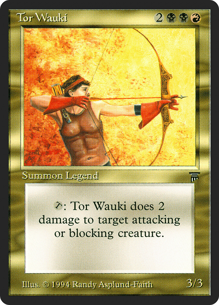 Tor Wauki (LEG-265) [Oldschool] Legends MTG Single Wizards of the Coast