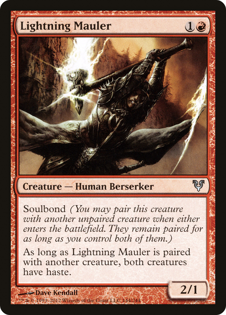 Lightning Mauler (AVR-144) [Avacyn Restored] MTG Single Wizards of the Coast