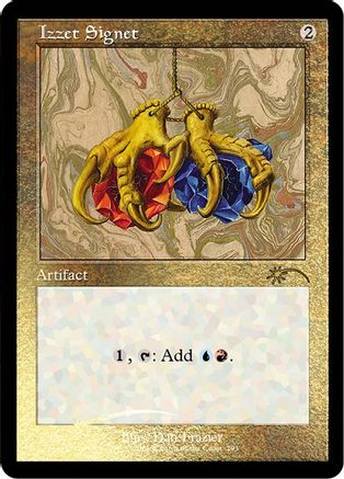Izzet Signet (Foil Etched) (SLD-293) [Secret Lair] Drop Series Foil MTG Single Wizards of the Coast