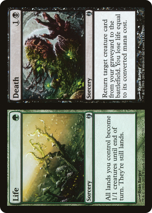 Life // Death (DDJ-077) [Misc] Duel Decks: Izzet vs. Golgari MTG Single Wizards of the Coast