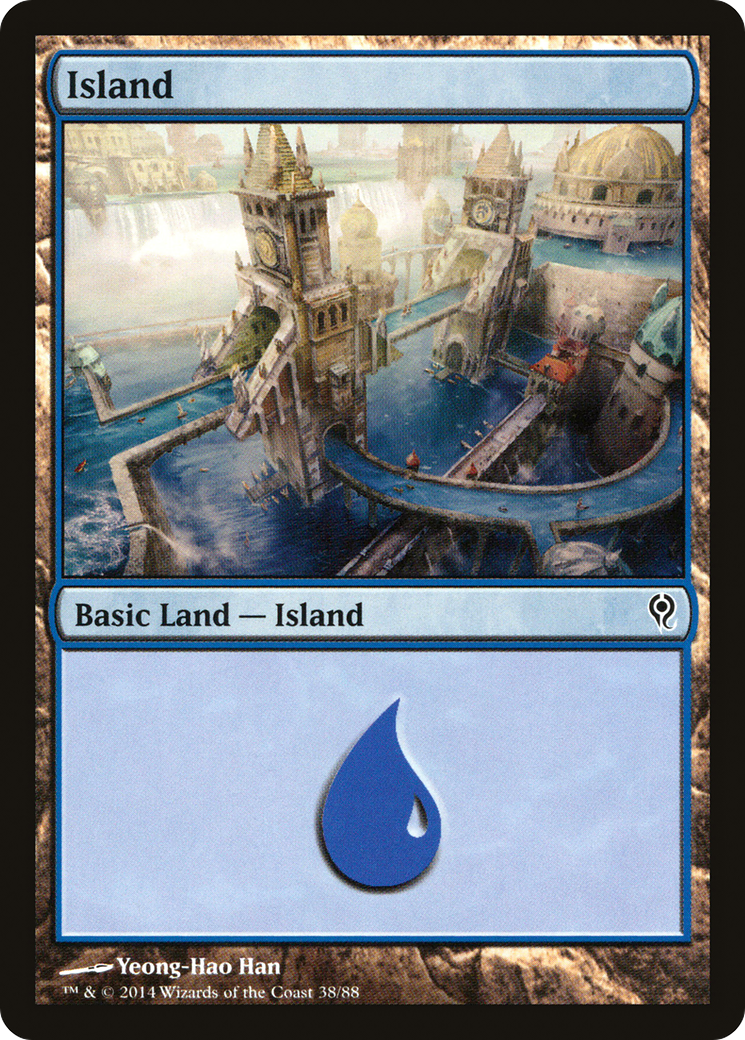 Island (DDM-038) [Misc] Duel Decks: Jace vs. Vraska MTG Single Wizards of the Coast