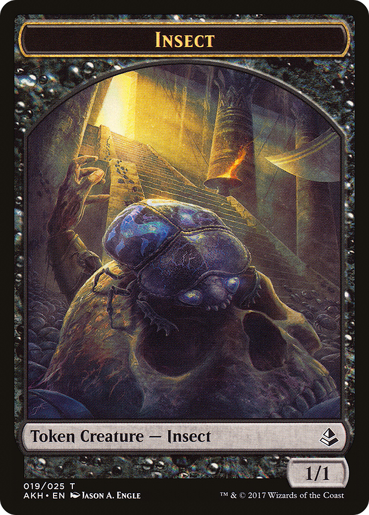 Insect (AKH-019) [Tokens] Amonkhet Tokens Foil MTG Single Wizards of the Coast