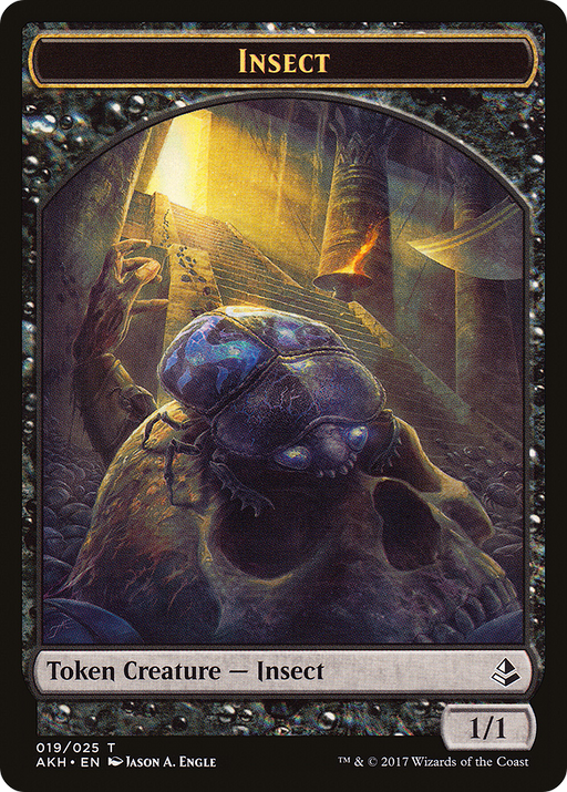 Insect (AKH-019) [Tokens] Amonkhet Tokens Foil MTG Single Wizards of the Coast