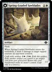Spring-Loaded Sawblades (LCI-036) [The Lost Caverns of Ixalan] MTG Single Wizards of the Coast
