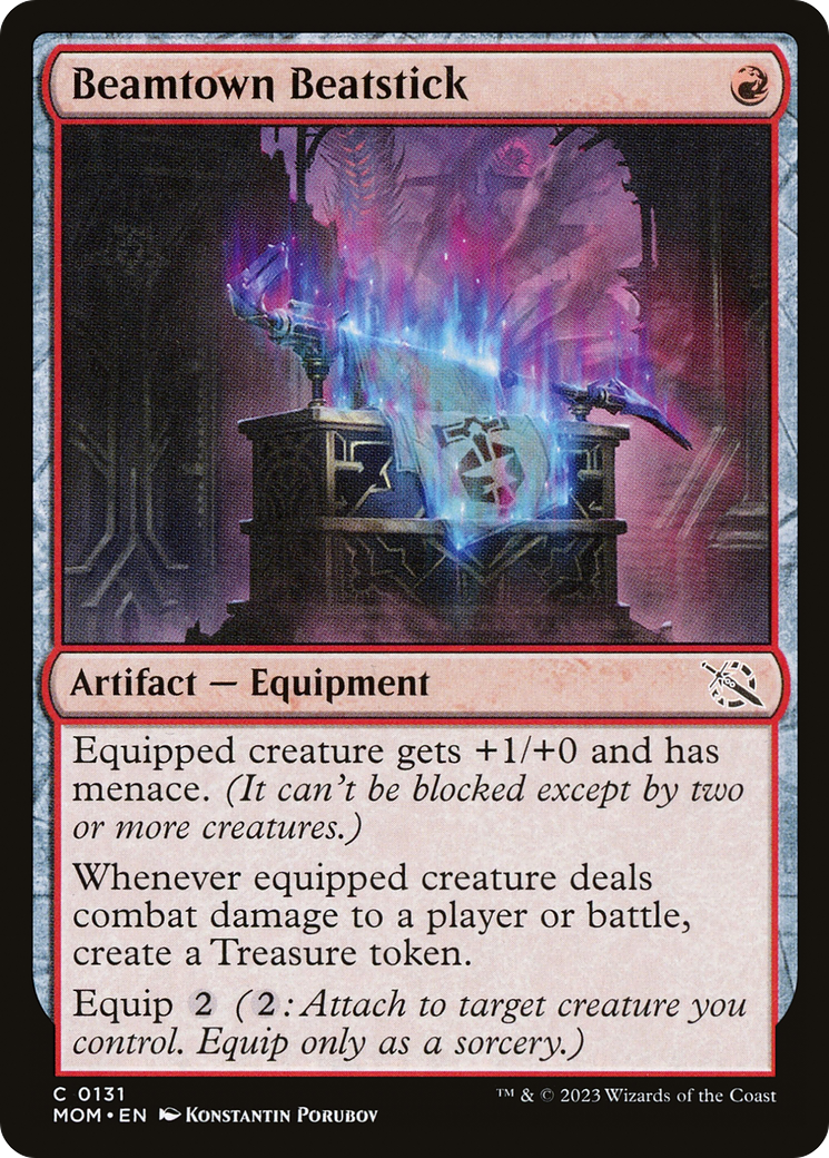 Beamtown Beatstick (MOM-131) [March of the Machine] MTG Single Wizards of the Coast