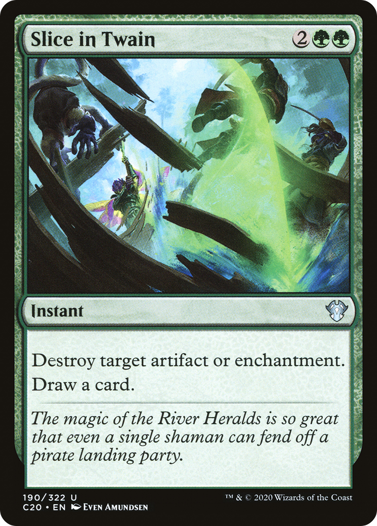 Slice in Twain (C20-190) [Commander 2020] MTG Single Wizards of the Coast