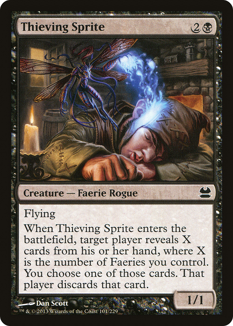 Thieving Sprite (MMA-101) [Modern Masters] MTG Single Modern Masters