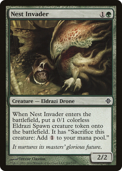 Nest Invader (ROE-201) [Rise of the Eldrazi] Foil MTG Single Wizards of the Coast