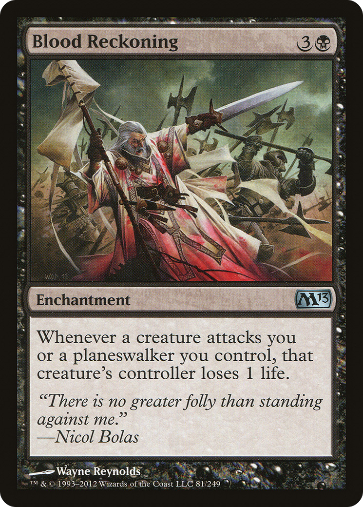 Blood Reckoning (M13-081) [Magic 2013] MTG Single Wizards of the Coast