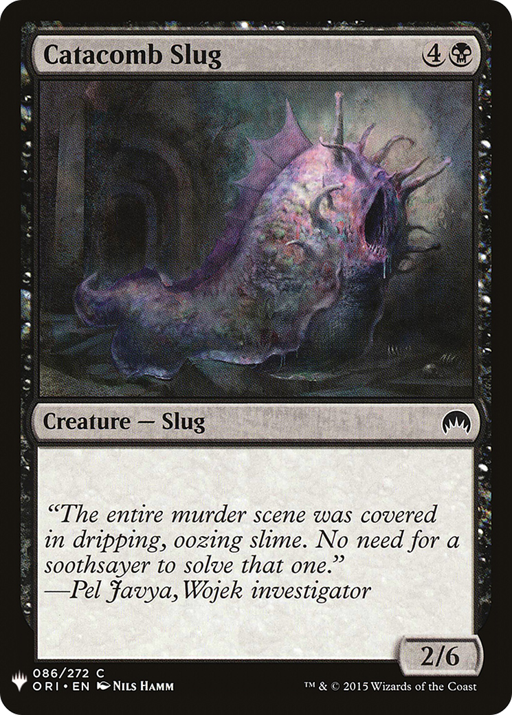 Catacomb Slug (LIST-ORI-86) [Mystery Booster] The List MTG Single Wizards of the Coast