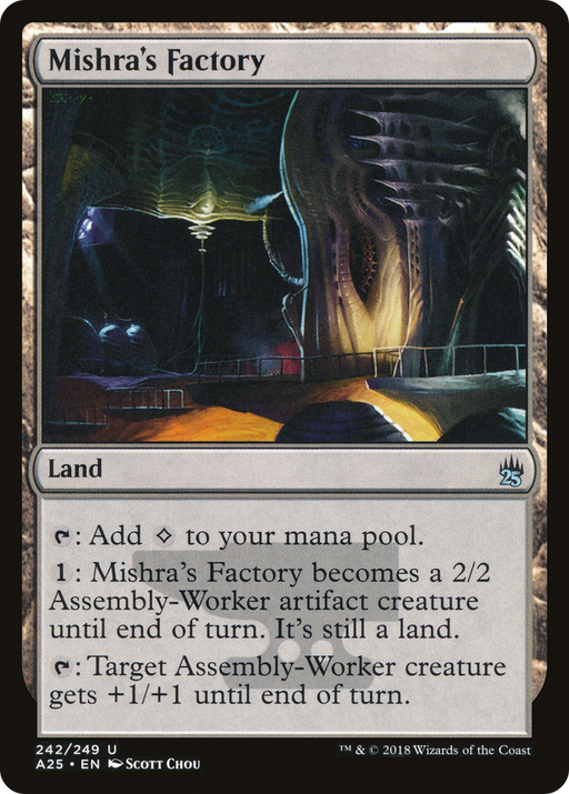 Mishra's Factory (A25-242) [Masters 25] MTG Single Wizards of the Coast