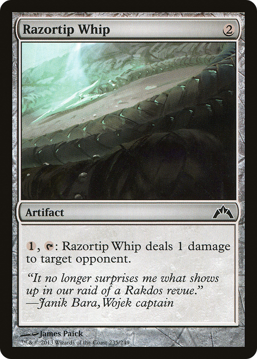 Razortip Whip (GTC-235) [Gatecrash] MTG Single Wizards of the Coast