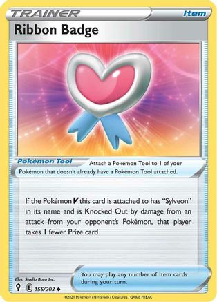 Ribbon Badge (155/203) [SWSH: Evolving Skies] Pokemon Single Pokémon