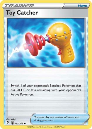 Toy Catcher (163/203) Reverse Holofoil [SWSH: Evolving Skies] Pokemon Single Pokémon