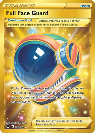 Full Face Guard (Secret) (231/203) Holofoil [SWSH: Evolving Skies] Pokemon Single Pokémon